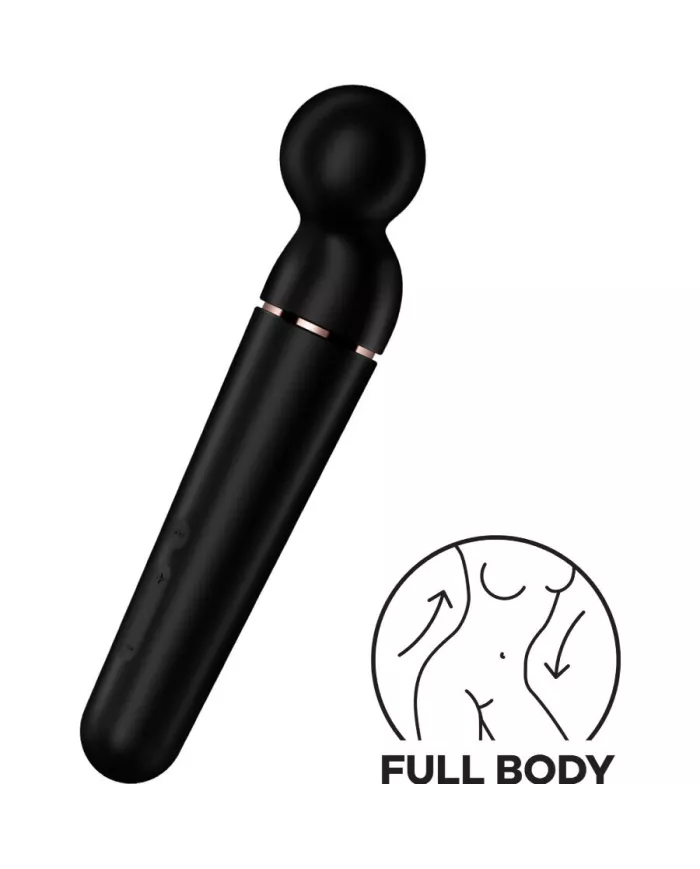 SATISFYER - MASSAGER VIBRATEUR PLANET WAND-ER NOIR