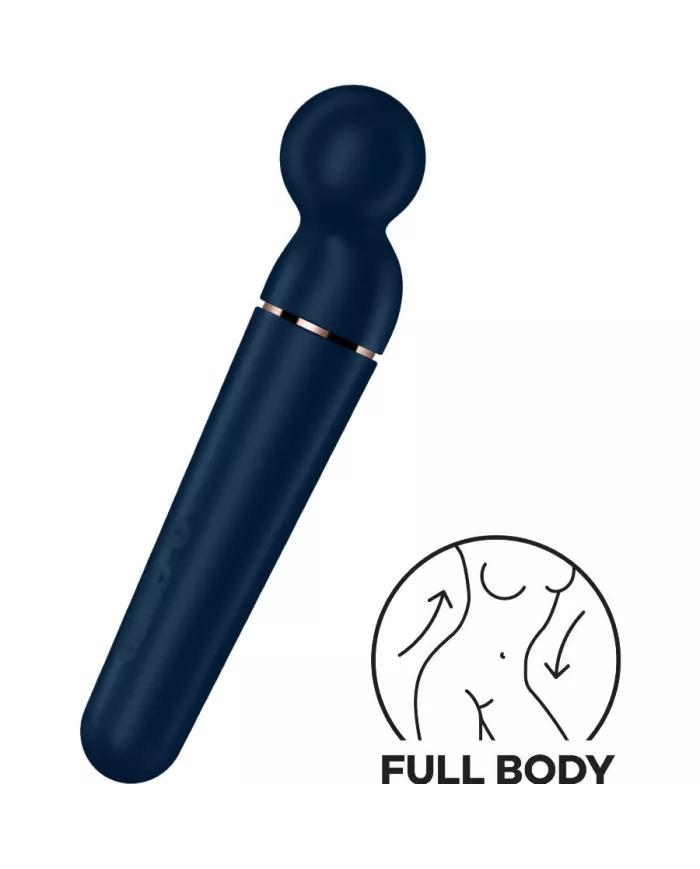 SATISFYER - MASSAGER VIBRATEUR PLANET WAND-ER BLEU SATISFYER - MASSAGER VIBRATEUR PLANET WAND-ER BLEU
