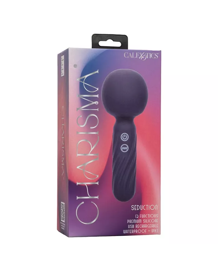 CALEXOTICS - CHARISMA SEDUCTION MASSEUR 12 FONCTIONS 17,75 CM X 6,25 CM VIOLET CALEXOTICS - CHARISMA SEDUCTION MASSEUR 12 FONCTIONS 17,75 CM X 6,25 CM VIOLET