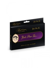 Bandeau BDSM satin pourpre - Sweet Caress
