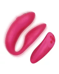 WE-VIBE - VIBRATEUR CHORUS POUR COUPLES AVEC COMMANDE DE SQUEEZE ROSE