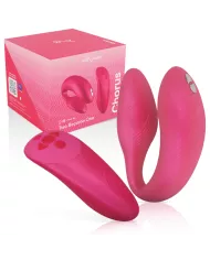 WE-VIBE - VIBRATEUR CHORUS POUR COUPLES AVEC COMMANDE DE SQUEEZE ROSE