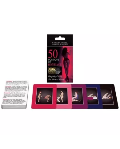 KHEPER GAMES - 50 POSITIONS DE CARTES BONDAGE