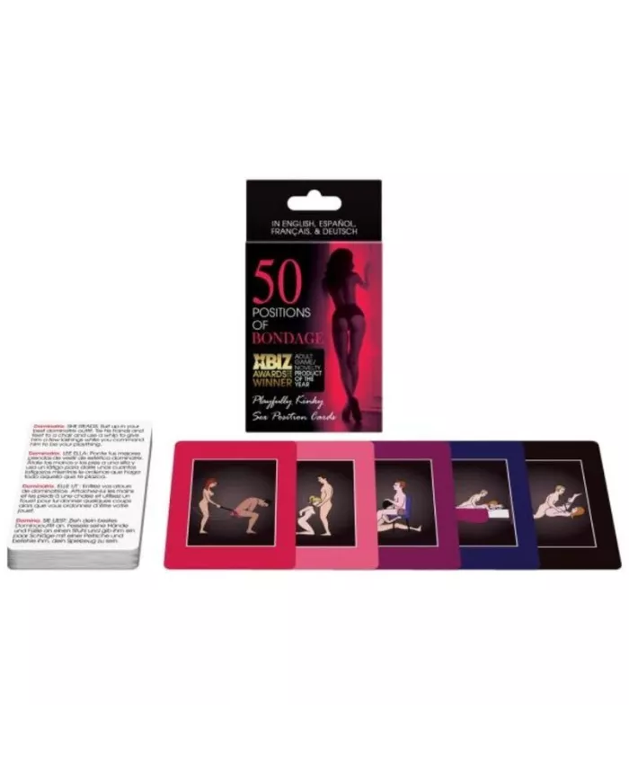 KHEPER GAMES - 50 POSITIONS DE CARTES BONDAGE KHEPER GAMES - 50 POSITIONS DE CARTES BONDAGE