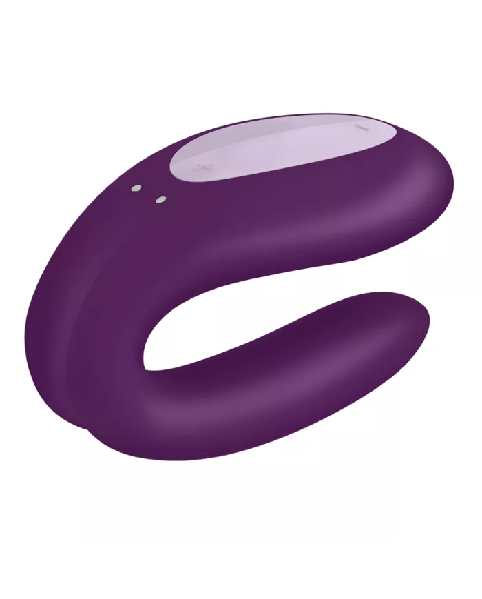SATISFYER - APPLICATION DOUBLE JOY CON VIOLET