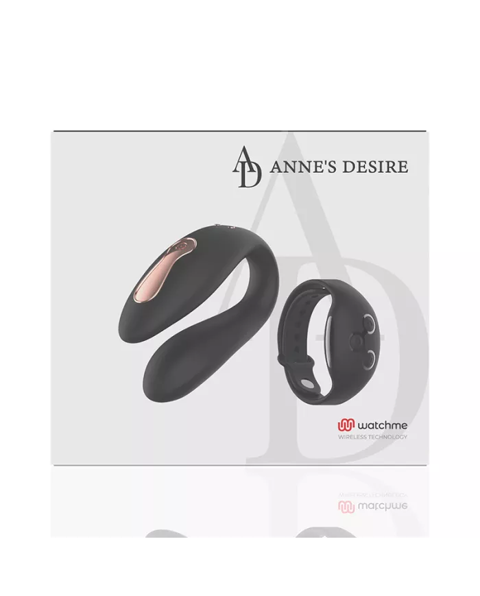 ANNE'S DESIRE - DUAL PLEASURE TECNOLOG A WATCHME NOIR