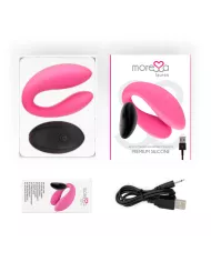 MORESSA - STIMULATEUR  TÉLÉCOMMANDE LAUREN POUR COUPLES