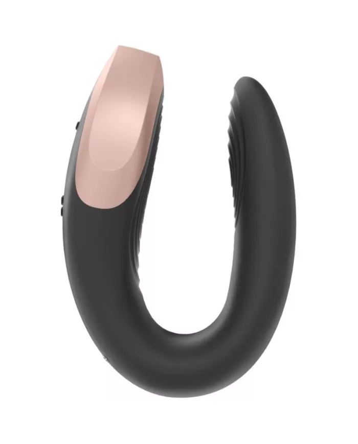 SATISFYER - VIBRATEUR DOUBLE LOVE LUXURY PARTNER NOIR