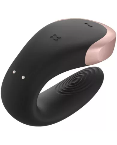 SATISFYER - VIBRATEUR DOUBLE LOVE LUXURY PARTNER NOIR SATISFYER - VIBRATEUR DOUBLE LOVE LUXURY PARTNER NOIR