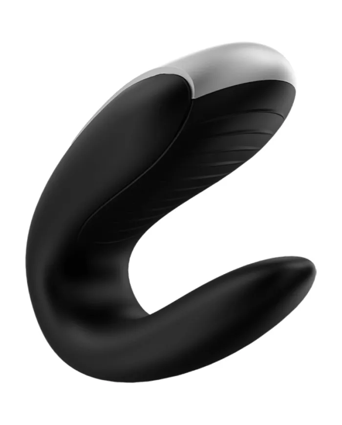 SATISFYER - VIBRATEUR PARTENAIRE DOUBLE FUN NOIR SATISFYER - VIBRATEUR PARTENAIRE DOUBLE FUN NOIR