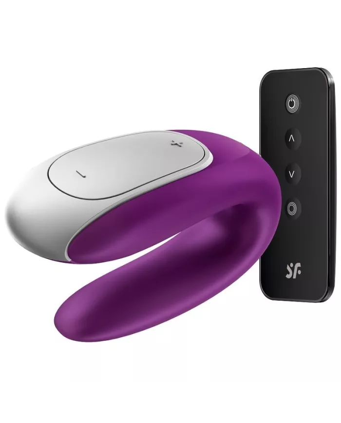 SATISFYER - VIBRATEUR PARTENAIRE DOUBLE FUN VIOLET SATISFYER - VIBRATEUR PARTENAIRE DOUBLE FUN VIOLET