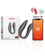 ONINDER - LISBOA G-SPOT & CLITORAL STIMULATEUR NOIR - APPLICATION GRATUITE