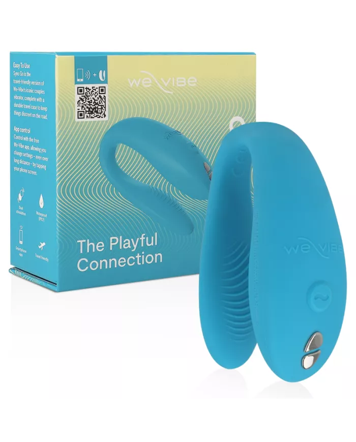 WE-VIBE - SYNC GO DOUBLE STIMULATEUR TURQUOISE