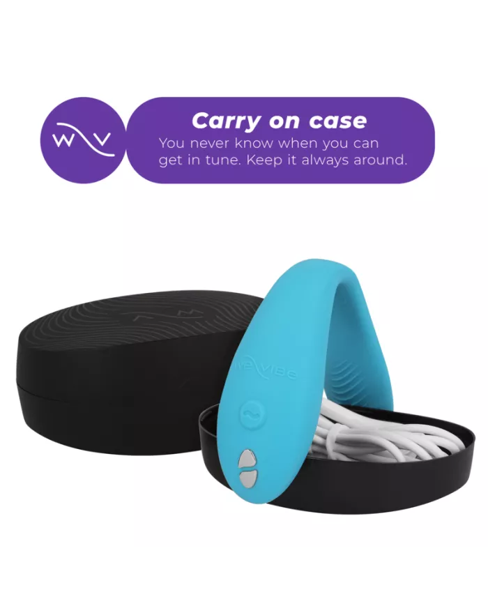 WE-VIBE - SYNC GO DOUBLE STIMULATEUR TURQUOISE