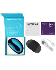 WE-VIBE - SYNC GO DOUBLE STIMULATEUR TURQUOISE