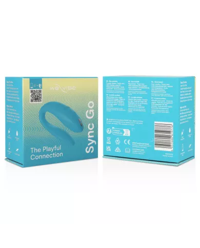 WE-VIBE - SYNC GO DOUBLE STIMULATEUR TURQUOISE