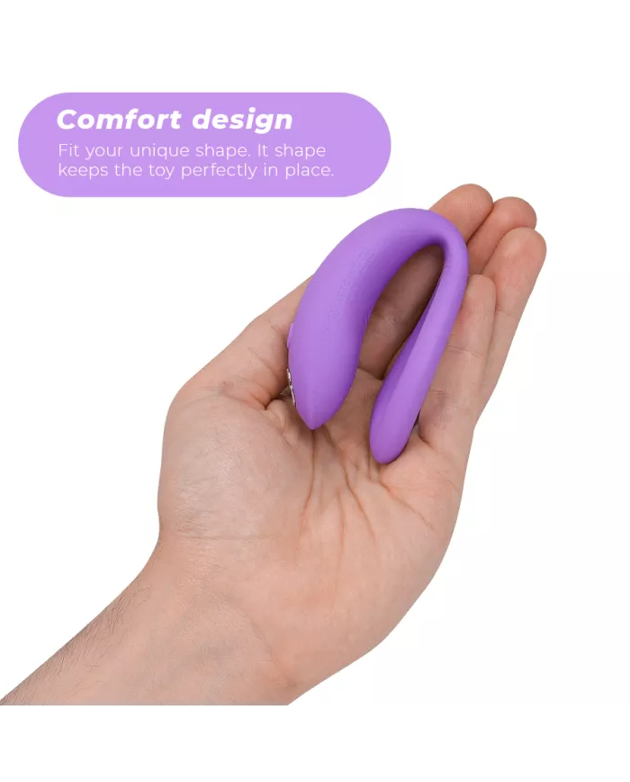 WE-VIBE - SYNC O TÉLÉCOMMANDE VIBRATEUR FLEXIBLE VIOLET