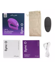 WE-VIBE - SYNC O TÉLÉCOMMANDE VIBRATEUR FLEXIBLE VIOLET