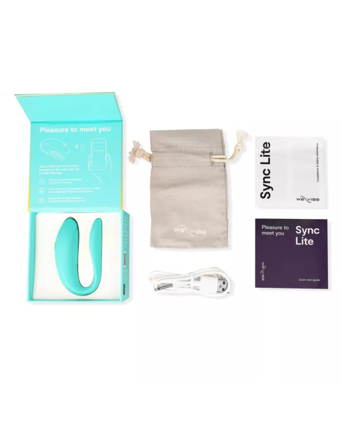 WE-VIBE - SYNC LITE STIMULATEUR DE CLITORIS TURQUOISE WE-VIBE - SYNC LITE STIMULATEUR DE CLITORIS TURQUOISE
