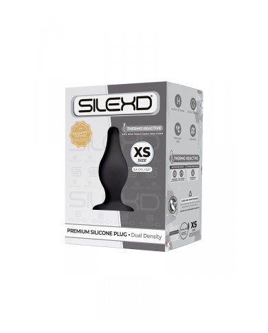 Plug anal The Original Model 2 noir 6,4 cm - SilexD