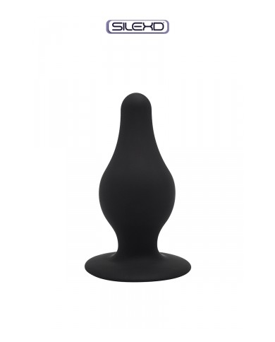 Plug anal The Original Model 2 noir 7,2 cm - SilexD