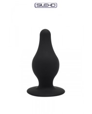 Plug anal The Original Model 2 noir 7,2 cm - SilexD