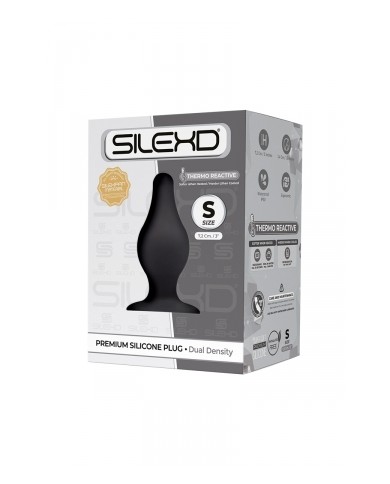 Plug anal The Original Model 2 noir 7,2 cm - SilexD