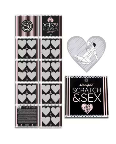SECRETPLAY - JEU DE SCRATCH ET DE SEXE POUR COUPLES HAUTES (ES/EN/FR/PT/DE)