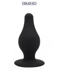 Plug anal The Original Model 2 noir 10,2 cm - SilexD