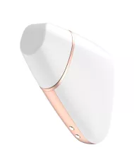SATISFYER - STIMULATEUR ET VIBRATEUR AIR LOVE TRIANGLE BLANC