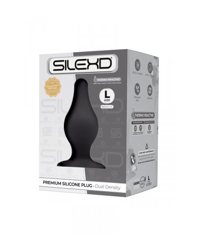 Plug anal The Original Model 2 noir 10,2 cm - SilexD