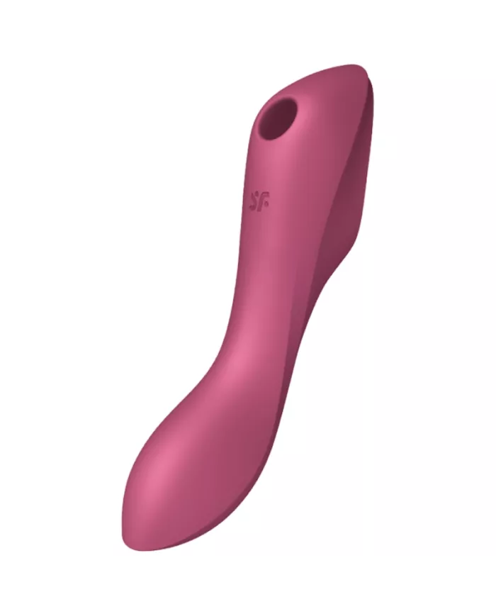 SATISFYER - STIMULATEUR ET VIBRATEUR CURVY TRINITY 3 ROUGE SATISFYER - STIMULATEUR ET VIBRATEUR CURVY TRINITY 3 ROUGE