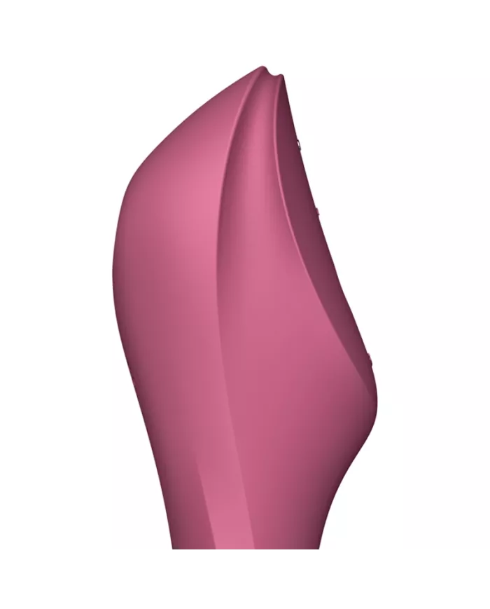 SATISFYER - STIMULATEUR ET VIBRATEUR CURVY TRINITY 3 ROUGE SATISFYER - STIMULATEUR ET VIBRATEUR CURVY TRINITY 3 ROUGE