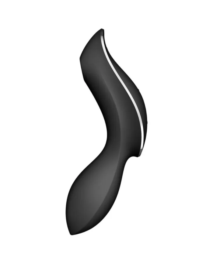 SATISFYER - VIBRATEUR CURVY TRINITY 2 AIR PULSE NOIR