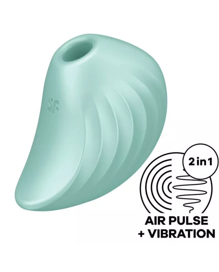 SATISFYER - STIMULATEUR ET VIBRATEUR PEARL DIVER VERT SATISFYER - STIMULATEUR ET VIBRATEUR PEARL DIVER VERT