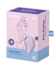SATISFYER - STIMULATEUR ET VIBRATEUR PEARL DIVER VIOLETTE SATISFYER - STIMULATEUR ET VIBRATEUR PEARL DIVER VIOLETTE
