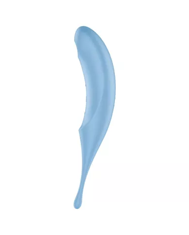 SATISFYER - STIMULATEUR ET VIBRATEUR TWIRLING PRO AIR PULSE BLEU