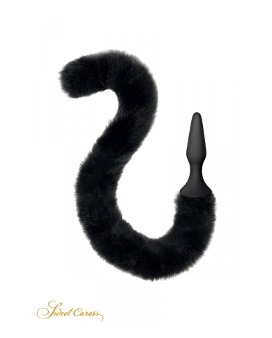 Plug noir queue de chat - Sweet Caress