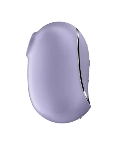 SATISFYER - STIMULATEUR ET VIBRATEUR DOUBLE AIR PULSE PRO TO GO 2 VIOLET