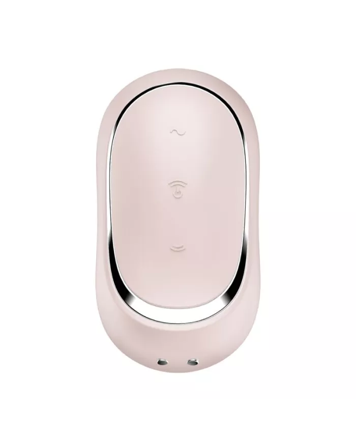 SATISFYER - STIMULATEUR ET VIBRATEUR DOUBLE AIR PULSE PRO TO GO 2 BEIGE SATISFYER - STIMULATEUR ET VIBRATEUR DOUBLE AIR PULSE PRO TO GO 2 BEIGE