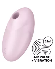 SATISFYER - STIMULATEUR ET VIBRATEUR VULVA LOVER 3 ROSE