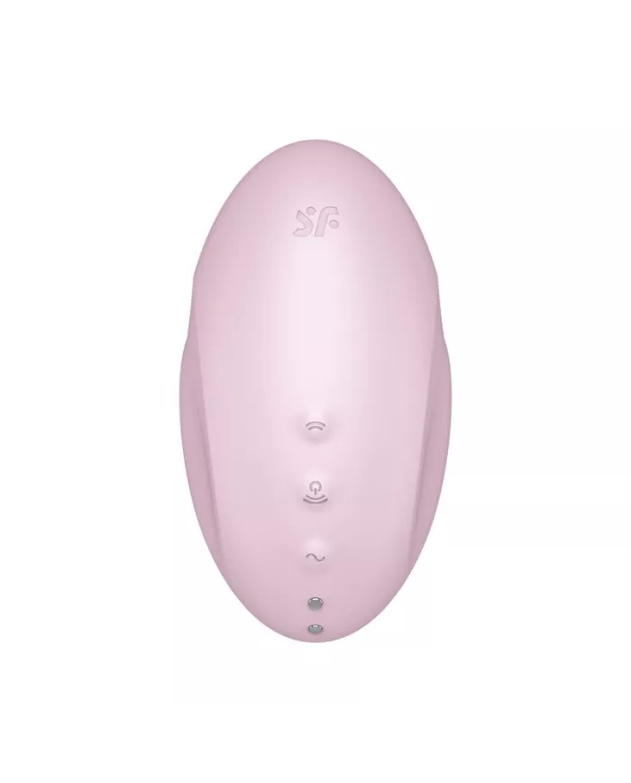 SATISFYER - STIMULATEUR ET VIBRATEUR VULVA LOVER 3 ROSE