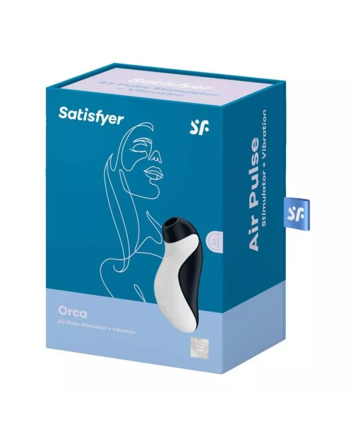 SATISFYER - STIMULATEUR + VIBRATION ORCA SATISFYER - STIMULATEUR + VIBRATION ORCA