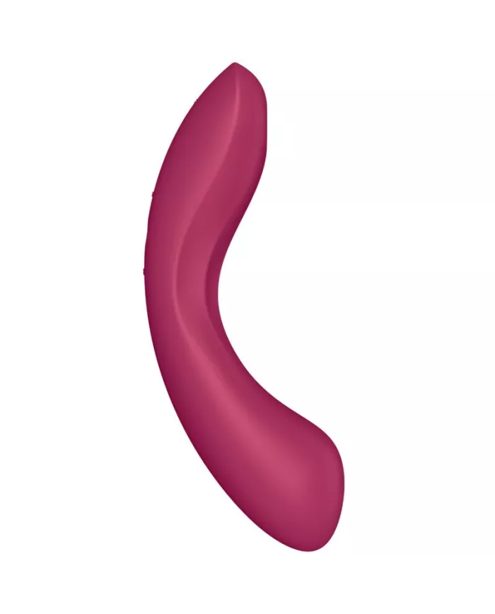 SATISFYER - CURVE TRINITY 1 AIR PULSE VIBRATION ROUGE
