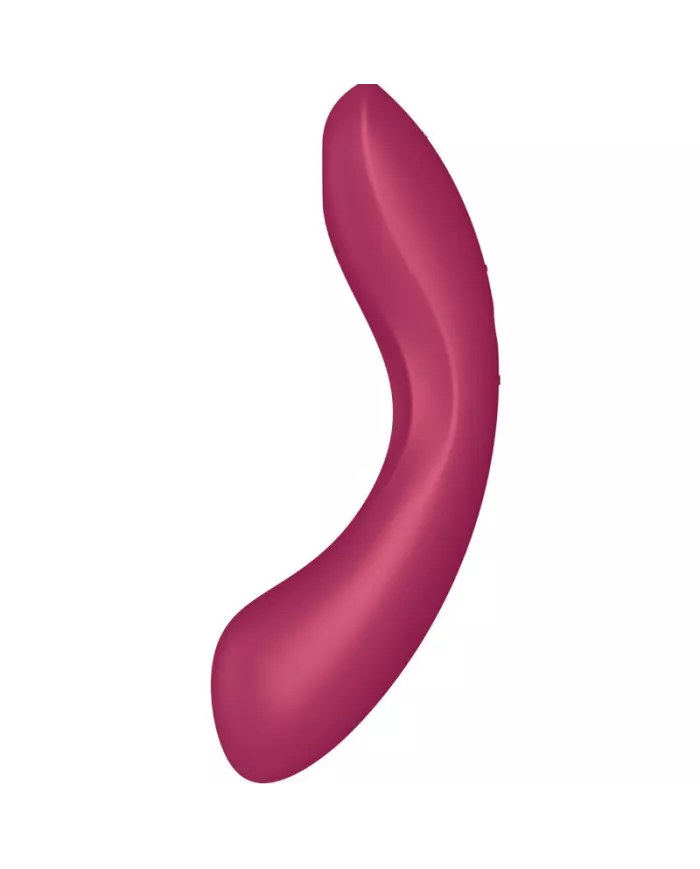 SATISFYER - CURVE TRINITY 1 AIR PULSE VIBRATION ROUGE