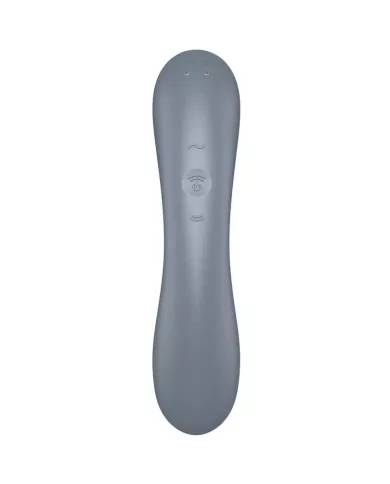 SATISFYER - CURVE TRINITY 1 AIR PULSE VIBRATION GRIS