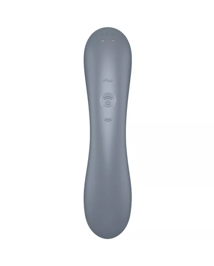SATISFYER - CURVE TRINITY 1 AIR PULSE VIBRATION GRIS SATISFYER - CURVE TRINITY 1 AIR PULSE VIBRATION GRIS