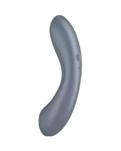 SATISFYER - CURVE TRINITY 1 AIR PULSE VIBRATION GRIS