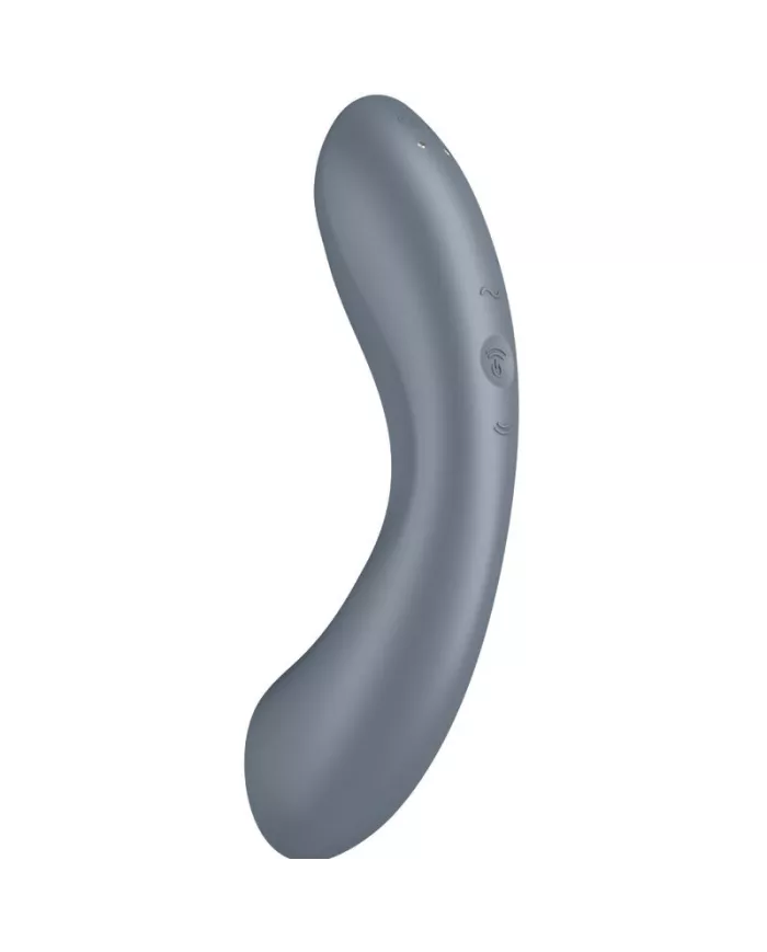 SATISFYER - CURVE TRINITY 1 AIR PULSE VIBRATION GRIS SATISFYER - CURVE TRINITY 1 AIR PULSE VIBRATION GRIS