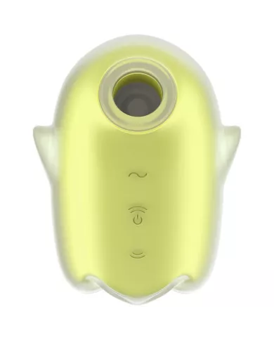 SATISFYER - GLOWING GHOST AIR PULSE & VIBRATEUR JAUNE SATISFYER - GLOWING GHOST AIR PULSE & VIBRATEUR JAUNE